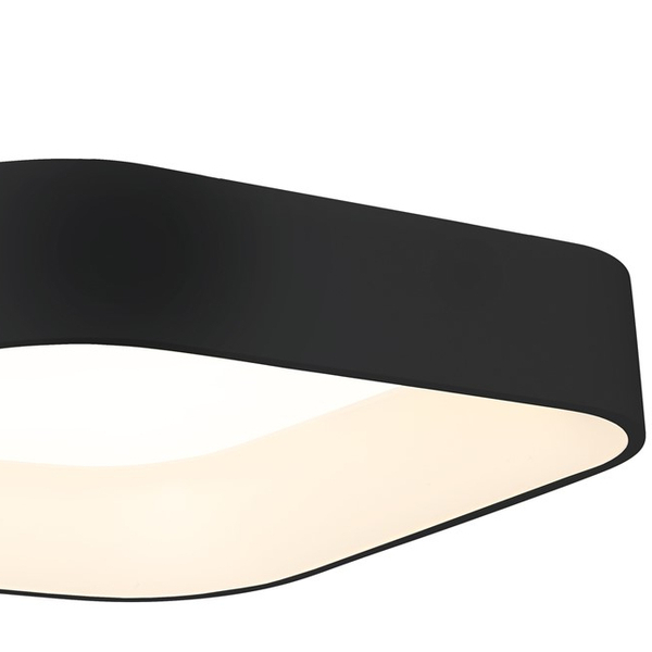 LAMPA sufitowa ASTRO ML6356 Milagro kwadratowa OPRAWA plafon LED 24W 4000K metalowy czarny