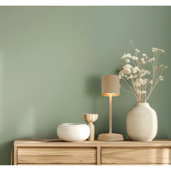 Abażurowa stojąca lampa Dixon 58487S LED 1,5W 2900K dotykowa beżowa