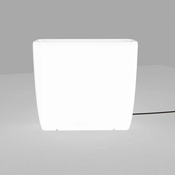 Lampa stojąca na taras Flowerpot 9713 Nowodvorski IP44 doniczka biała