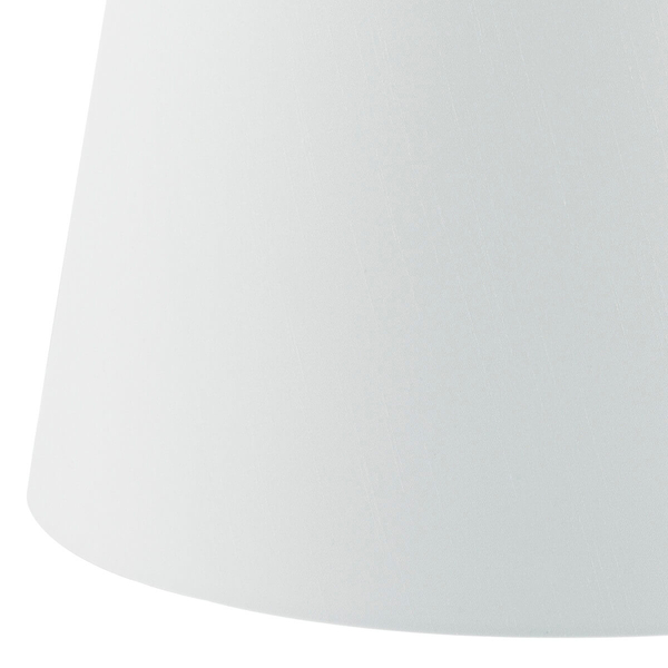 Materiałowa lampka stołowa FILIP FIL4224 tuba biały zielony