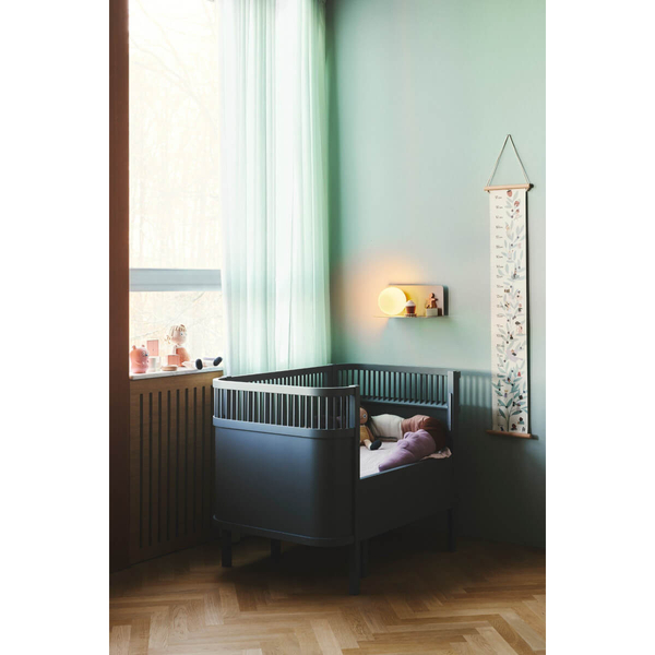 Szklana lampa ścienna LILIBETH 2312931018 kula brązowy