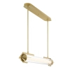 Wisząca lampa szklana tuba Espada QN-ESPADA-LP-BG LED 38W 3000K złoty