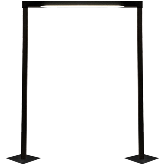 Zewnętrzna lampa stojąca bramka TAKETA 9935 IP44 antracyt