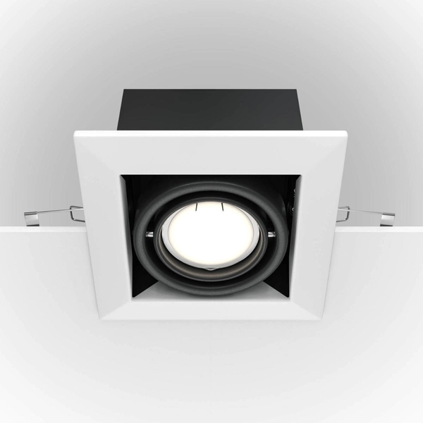 Oprawa podtynkowa Metal Modern DL008-2-01-W regulowana biała