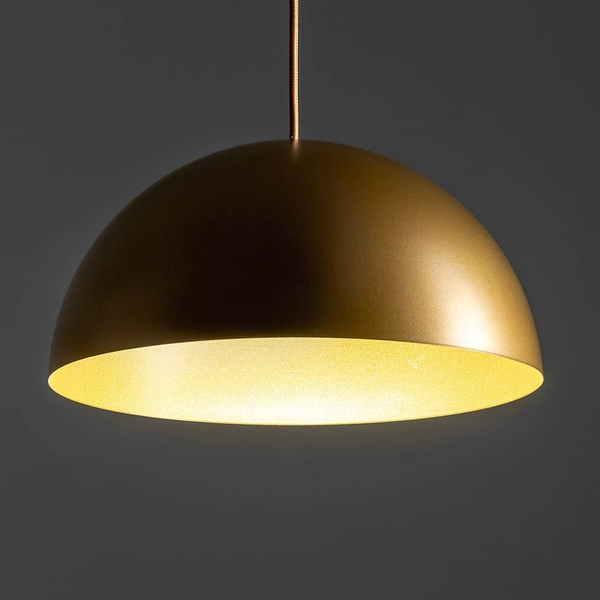 Kopułowa lampa wisząca Hemisphere Super 10616 Nowodvorski do salonu złota