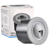 Schodowa LAMPA podtynkowa Q2 LED 313683 Polux metalowa OPRAWA wpuszczana LED 3W 4000K okrągła IP44 grafitowa