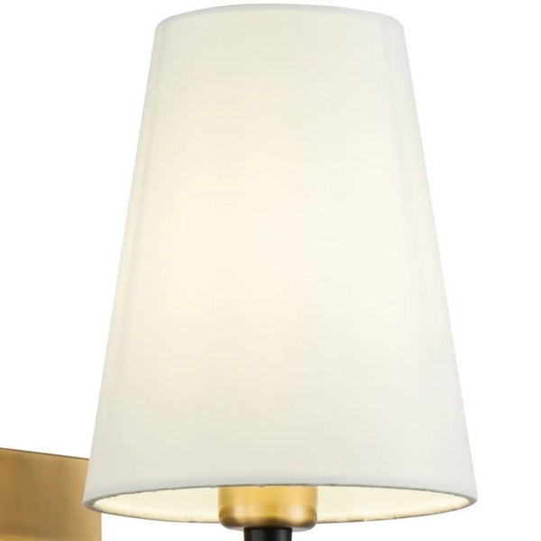 LAMPA ścienna ZARAGOZA H001WL-01BS Maytoni klasyczna OPRAWA abażurowa mosiądz