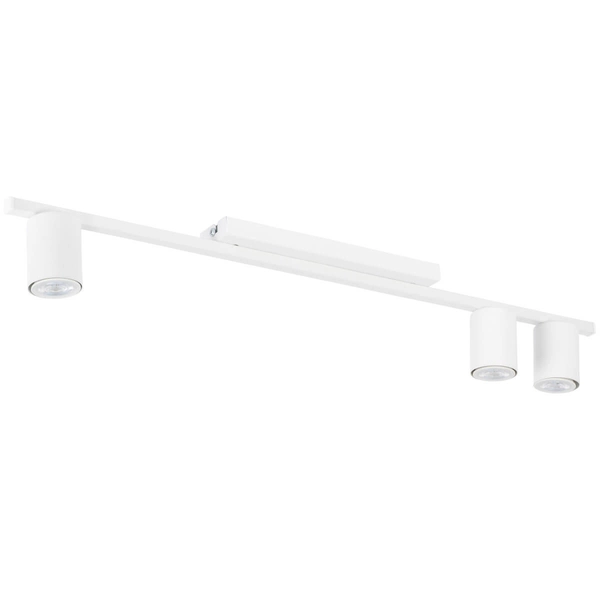 Loftowa nasufitowa lampa Logan 4570 tubka do przedpokoju biała