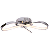 Designerski plafon jadalniany INFINITY C0099 LED 14W 3000K metal chrom