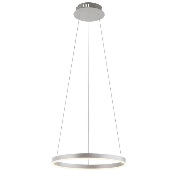 Lampa zawieszana RITUS 15393-95 Just Light LED 23,5W 3000K okrąg srebrna