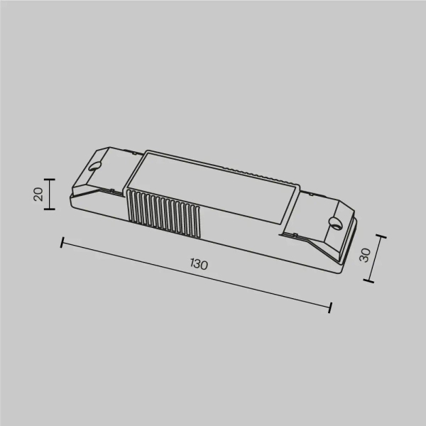 Transformator 20W Power supplies Dali PSL-DL40-S-350-500mA-DE biały