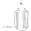 Stojąca LAMPKA stołowa GOSSE 13535/34/31 Lucide porcelanowa LAMPA plisowana angielska biała