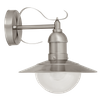 Rustykalna LAMPA elewacyjna OSLO 8270 Rabalux zewnętrzna OPRAWA ogrodowa kinkiet IP44 stal nierdzewna przezroczysty