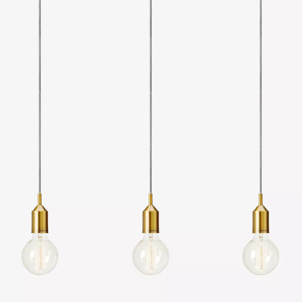 Wisząca lampa BRONX 108097 Markslojd metalowa loftowe oprawki mosiądz