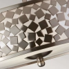 LAMPA sufitowa ZARA  FE-ZARA-SF Elstead FEISS zdobiona OPRAWA plafon metalowy stal szczotkowana