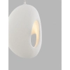Designerska lampa wisząca LONTIZA LE45332 do salonu nad stół biała