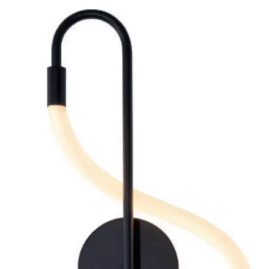 Kinkiet ścienny ledowy Balbo 20006WB-BK Zumaline 10W 3000-6000K czarny