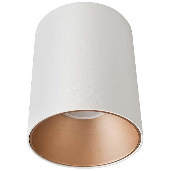 LAMPA sufitowa EYE TONE 8926 Nowodvorski downlight OPRAWA metalowa tuba biała złota