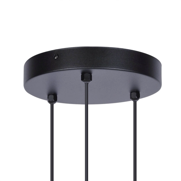 Kaskada lampa wisząca Gelato K-4862 Kaja nad łóżko do sypialni czarna