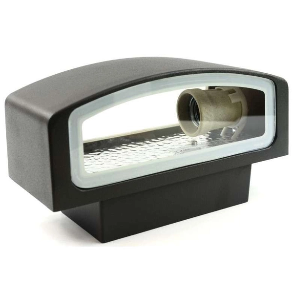 Kinkiet LAMPA elewacyjna BRICK 3408 Nowodvorski zewnętrzna OPRAWA ścienna do ogrodu IP65 outdoor grafitowa