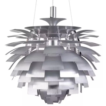 Lampa wisząca ARCHI ST-9021S silver Step do slonu ananas srebrna