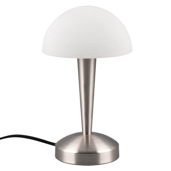 Stołowa lampka Canaria R59561107 RL Light grzybek półokrąg nikiel