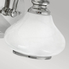 Nowoczesny kinkiet Ainsley HK-AINSLEY1-BATH Hinkley IP44 szkło chrom