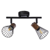 Kuchenna lampa sufitowa Manama 78113/76 druciana brązowa czarna