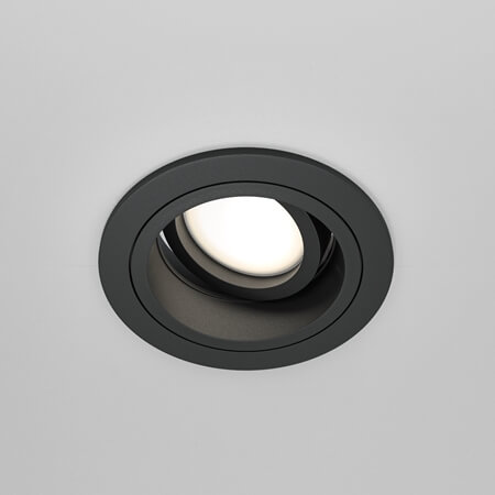 Wpuszczana lampa przysufitowa Atom DL025-2-01B czarny
