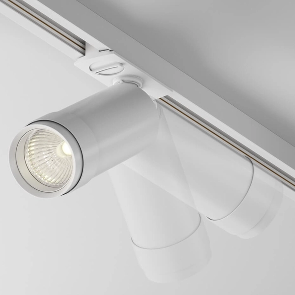 Sufitowa lampa szynowa Focus TR021-1-12B3K-Z-D-W LED 12W 3000K ścieżka świetlna 1-faz biały