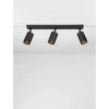 Ruchome tuby sufitowe do salonu TREMANO LE45668 czarny