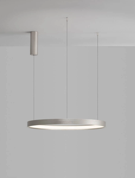 Pierścieniowa lampa wisząca ZACAPU LE42791 Luces Exclusivas LED 42W 3000K srebrna