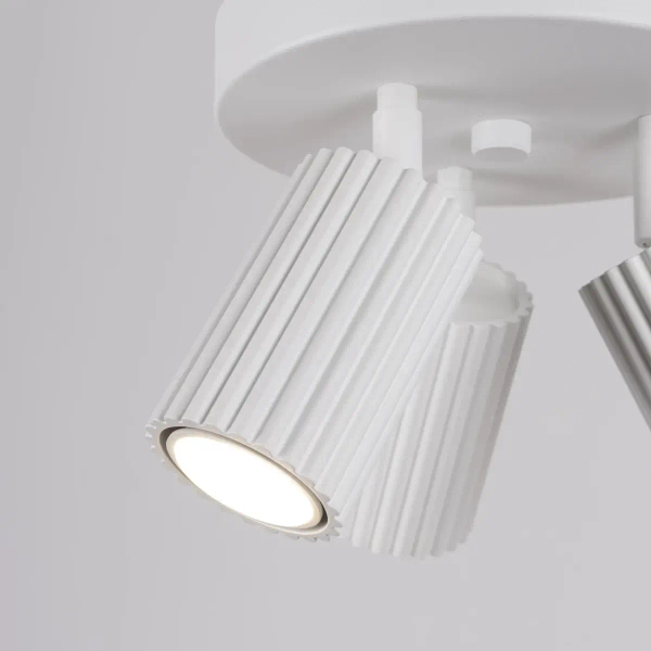 Lampa sufitowa potrójna KARBON SL.1544 do salonu tubki białe