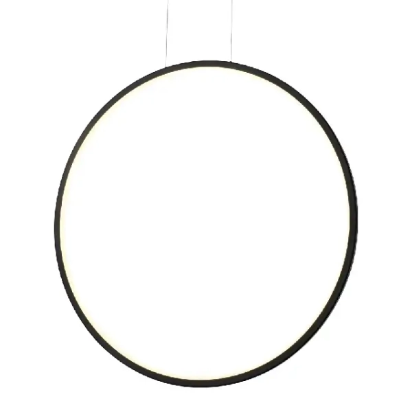 Wisząca lampa ring Loop S PL0119-65-CCT-BK LED 28W CCT IP44 czarny