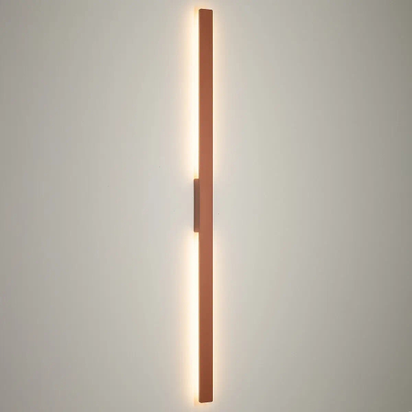 Ogrodowa lampa ścienna DEMI 11561 LED 24W 3000K IP54 terakota