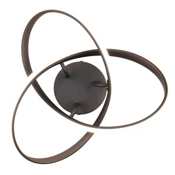 Nowoczesna lampa przysufitowa Meo R62101132 LED 15W 3000K czarny