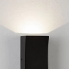 Prostokątna lampa do ogrodu ścienna ZARDUNA LE75223 LED 6W 3000K IP65 antracyt