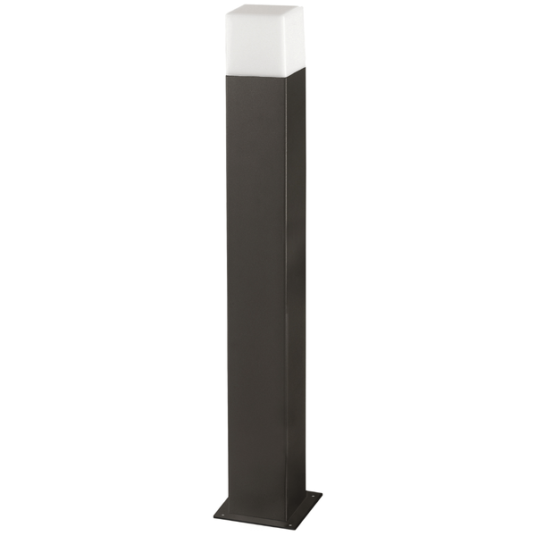 Słupek ogrodowy metalowy New York 304636 IP44 grafitowy