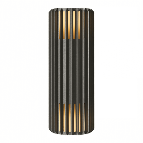 Zewnętrzna lampa ścienna ALUDRA 2418121250 IP54 tuba antracyt
