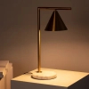 Stołowa lampa Libro ABR-LSV-E27 Abruzzo regulacja marmur złoty