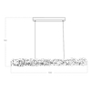 Pałacowa lampa wisząca FLORENCE AZ6187 Azzardo LED 36W 4000K złota