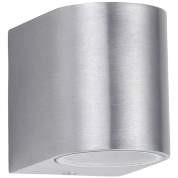 Zewnętrzna LAMPA elewacyjna CHILE 8020 Rabalux metalowa OPRAWA kinkiet do ogrodu IP44 outdoor aluminium szczotkowane