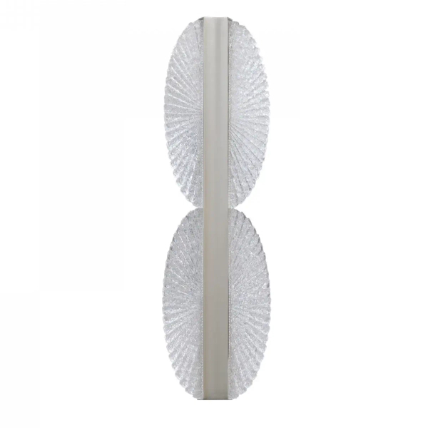 Kinkiet ścienny glamour do salonu kryształowy POND LED 12W 3000K AZ6781 champagne