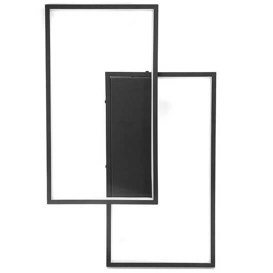 Dekoracyjna lampa sufitowa 144 Domeno LED 48W 3000K-6000K czarna