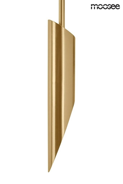 Szklana lampa ścienna Lucca MSE010400205 kula biała złota