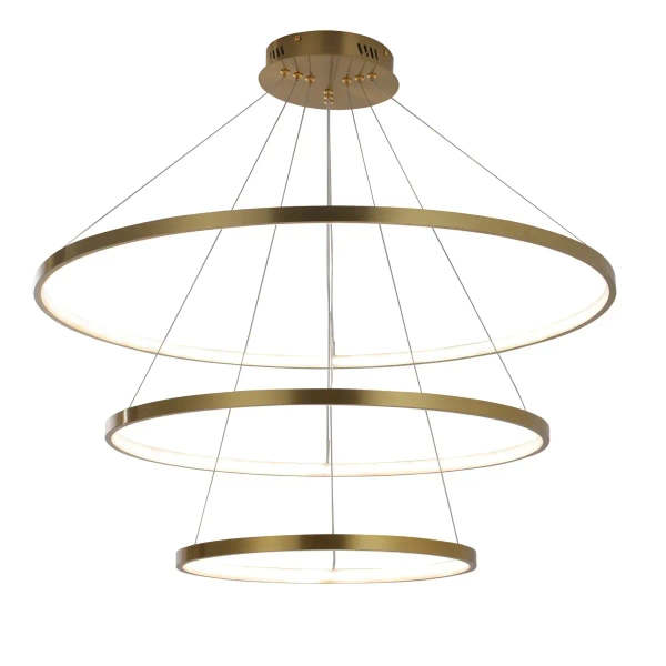 Wisząca lampa ringi LEA 330031 LED 60W 4000K pierścienie złote