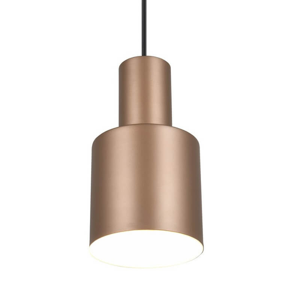 Lampa wisząca ELIOR DL165319400 Trio z regulacją walec brązowy