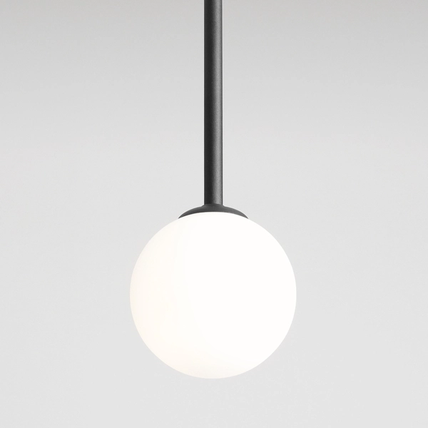 Loftowa lampa sufitowa Pinne 1080PL_G1_M 1-punktowa kula pokojowa czarna