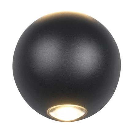 Zewnętrzna lampa ścienna Avisio 246760232 Trio LED 2W 3000K IP54 czarna