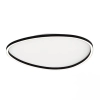 Jadalniana sufitowa lampa 23208 LED 39W 3000K owalna czarny